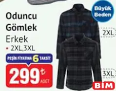 ODUNCU GÖMLEK ERKEK fiyat ve kampanya bilgisi